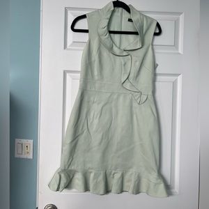 Karen Millen light green dress